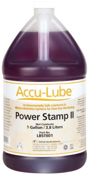 Accu-Lube LBSTII01 Stamping Fluid: 1 gal Bottle 