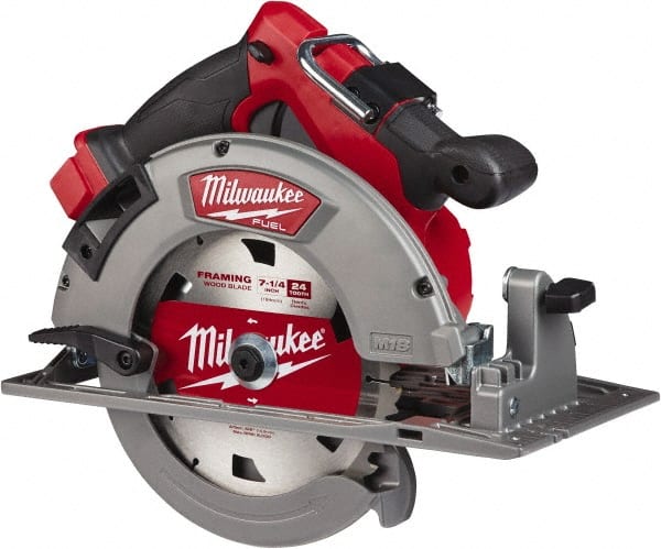 Milwaukee Tool Cordless Circular Saw: 18V 48802508 MSC Industrial  Supply