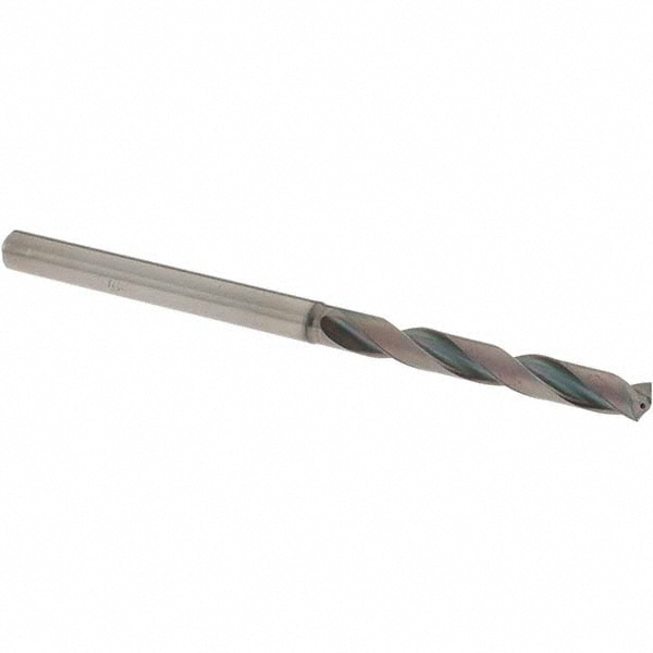 OSG 8692580 Jobber Length Drill Bit: 0.2283" Dia, 140 °, Solid Carbide Image