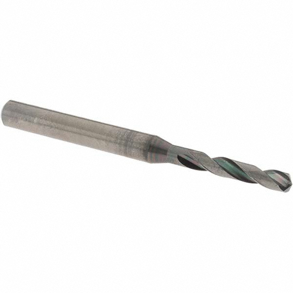 OSG 630016111 Screw Machine Length Drill Bit: 0.161" Dia, 140 &deg;, Solid Carbide Image