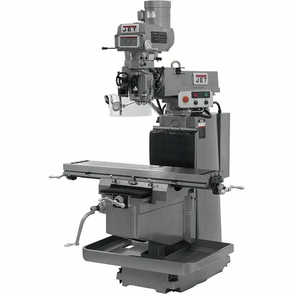 CNC Milling Machine: 12 x 54" Table, 3 Phase, Acu-Rite