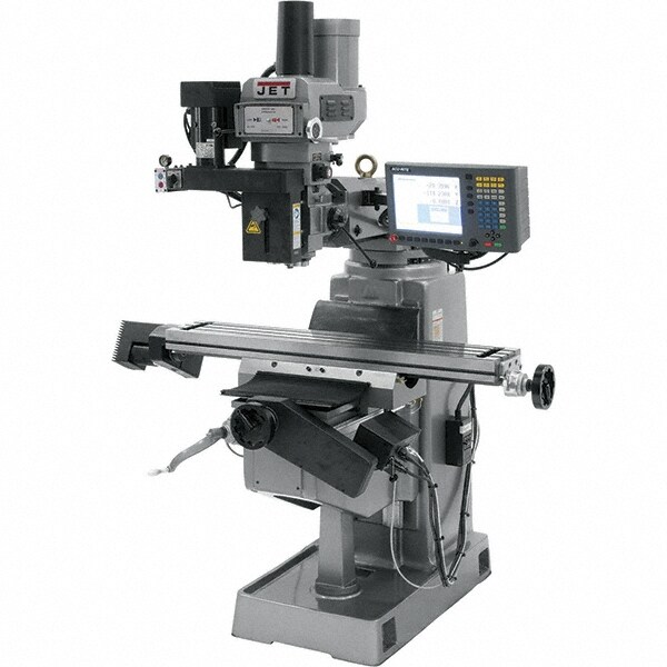 CNC Milling Machine: 9 x 49" Table, 3 Phase, Acu-Rite