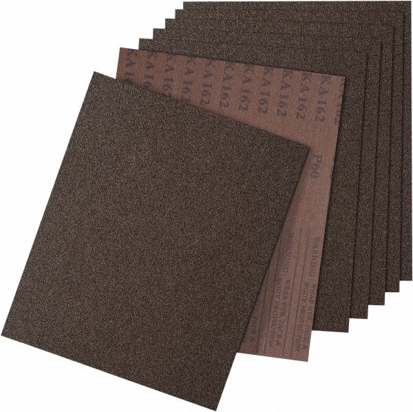 CGW Abrasives Sanding Sheet 400 Grit, Aluminum Oxide, Coated MSC