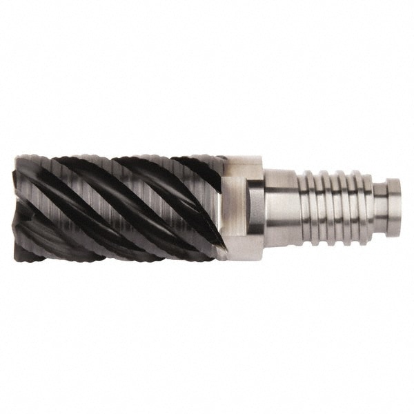 Corner Radius End Mill Head: 5/8" Dia, 4 Flutes