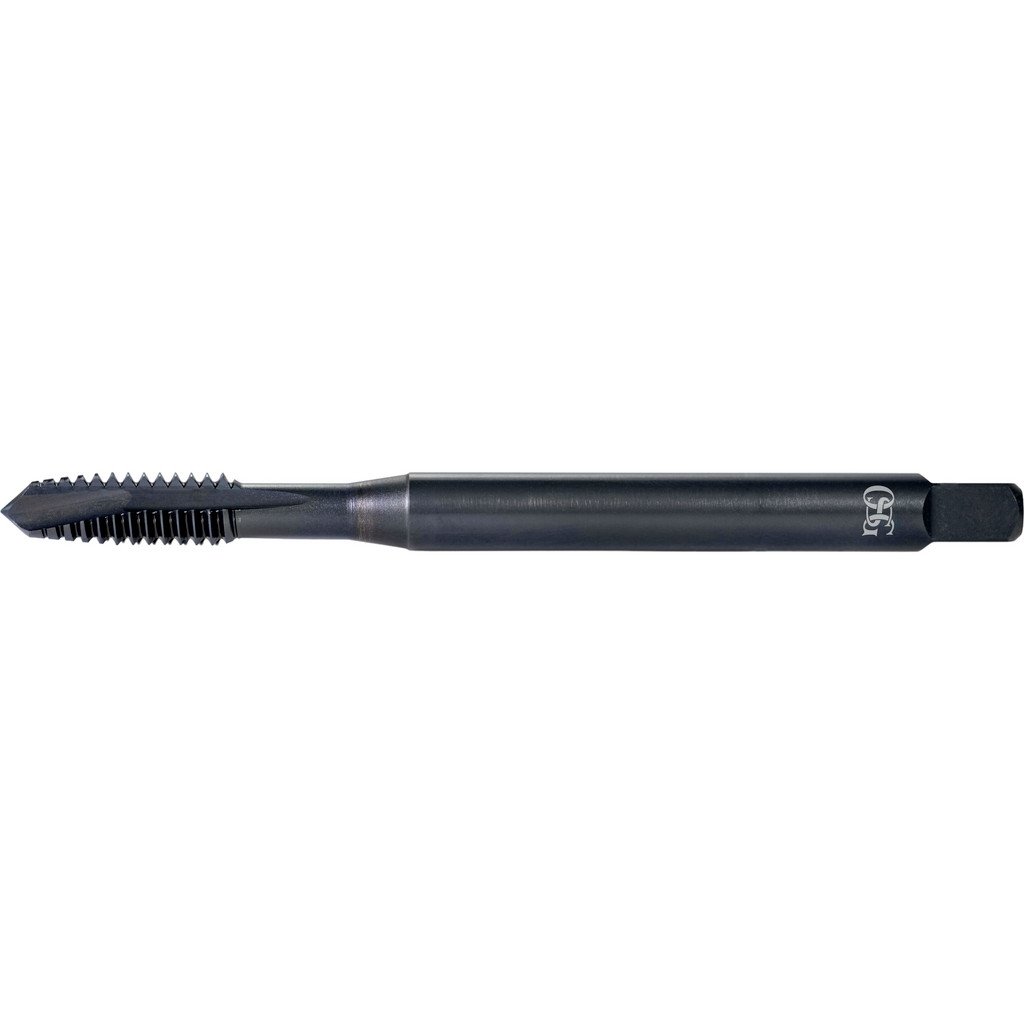OSG | HY-PRO Spiral Point Tap: M12 Metric Fine, 3 Flutes, Plug Chamfer, High-Speed Steel-E, Oxide Coated - 21.00 mm Thread Length, 100 mm OAL, Right