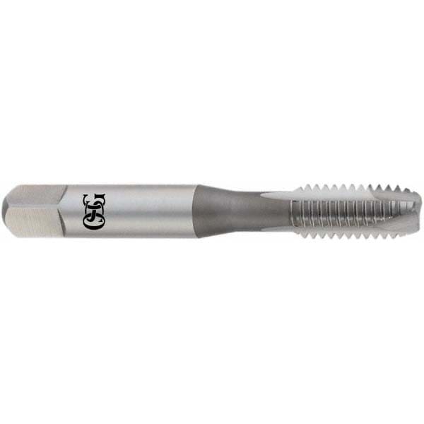 OSG 12500500 Spiral Point STI Tap: 1/2-13 UNC, 3 Flutes, Plug, High Speed Steel, Bright/Uncoated Image