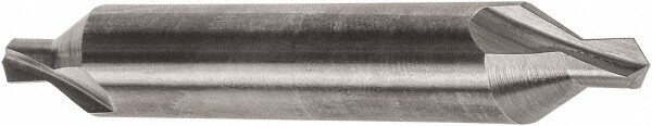 Combo Drill & Countersink: #0, 1/8" Body Dia, Solid Carbide