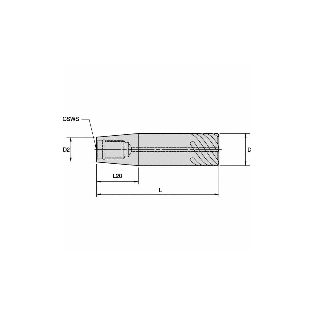 Kennametal End Mill Holder Straight Shank, 11/2" Hole MSC Industrial Supply Co.