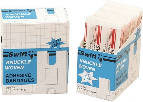 Bandages & Dressings; Dressing Type: Self-Adhesive Bandage ; Style: Knuckle ; Material: Fabric ; Color: Brown ; Unitized Kit Packaging: No ; Width (Inch): 4