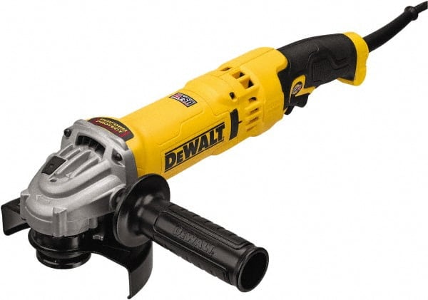 Corded Angle Grinder: 4" Wheel Dia, 9,000 RPM