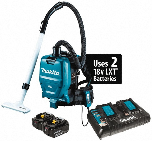 Makita 0.5 Gal Capacity, 18 Volt Vacuum Cleaner 48993372 MSC