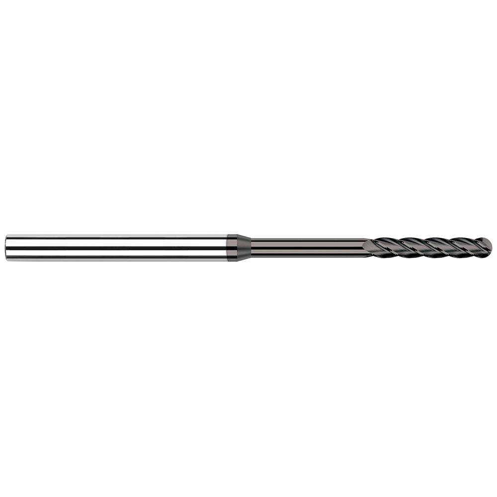 Harvey Tool Ball End Mill 3/32" Dia, 1/2" LOC, 4 Flute, Solid
