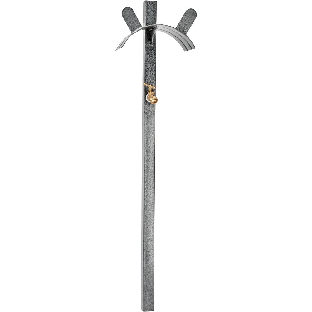 Garden Hose Racks; Compatible Hose Length: 150ft ; Material: Steel ; Features: Cleans up Appearance of Gardening Equipment; Eliminates Crimps, Kinks and Tangles; Extends Hose Life; Heavy Duty Bracing Prevents Sagging ; Overall Height: 42in