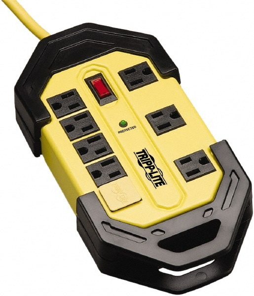 8 Outlets, 120 VAC15 Amps, 12' Cord, Power Outlet Strip