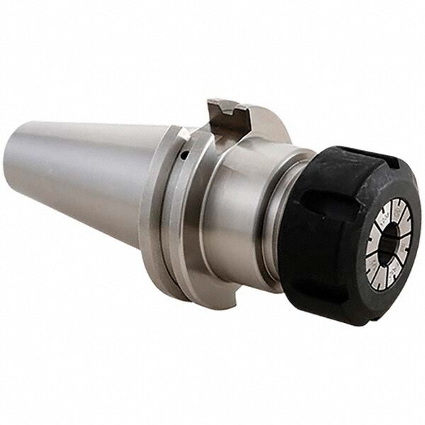 Collet Chuck: 0.275" Capacity, ER Collet, Taper Shank