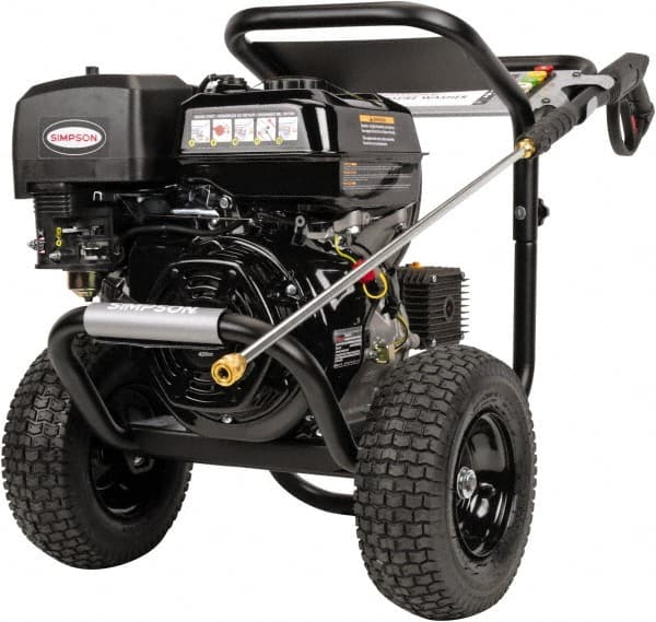 Simpson 60843 Pressure Washer: 4,400 psi, 4 GPM, Gas, Cold Water 