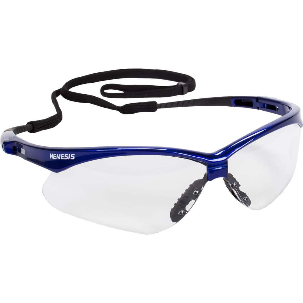 Safety Glass: KleenVision Anti-Fog & Scratch-Resistant, Polycarbonate, Clear Lenses, Full-Framed, UV Protection