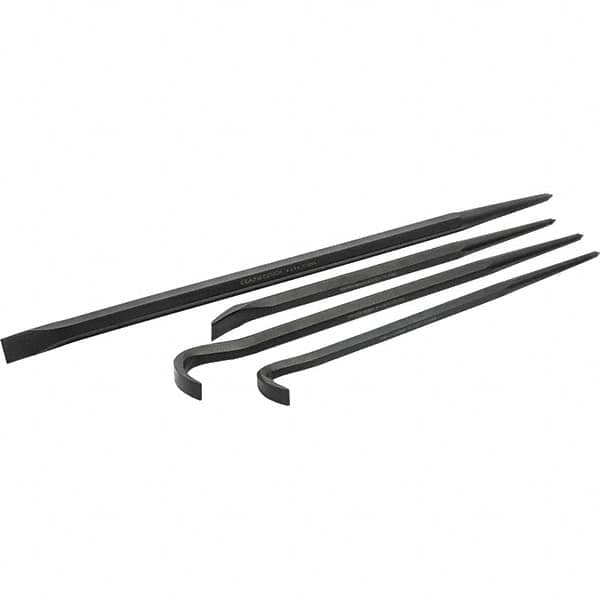 GEARWRENCH 70-578G 4 Piece Rolling Head Pry Bar Set 