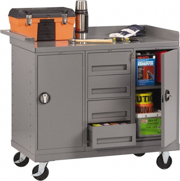 Jobox 6 Drawer 2 Door Rolling Work Bench 01821909 Msc