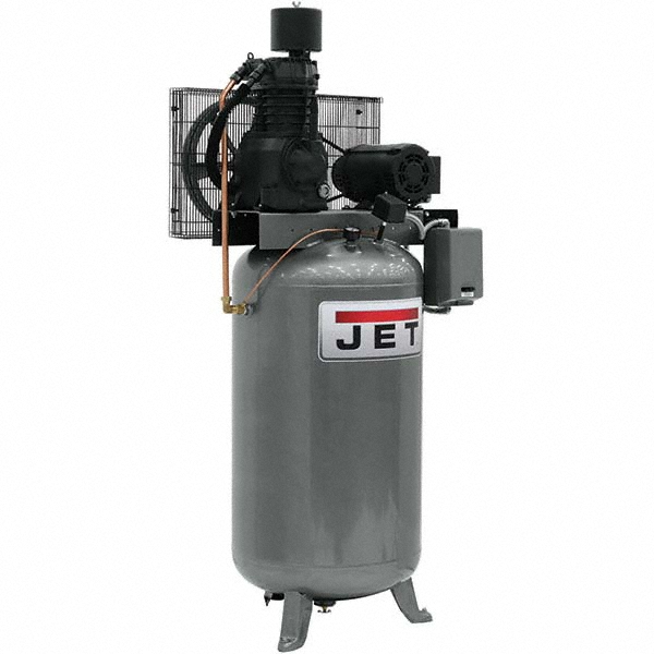 Jet Stationary Electric Air Compressors Horsepower 7.5 Tank Capacity
