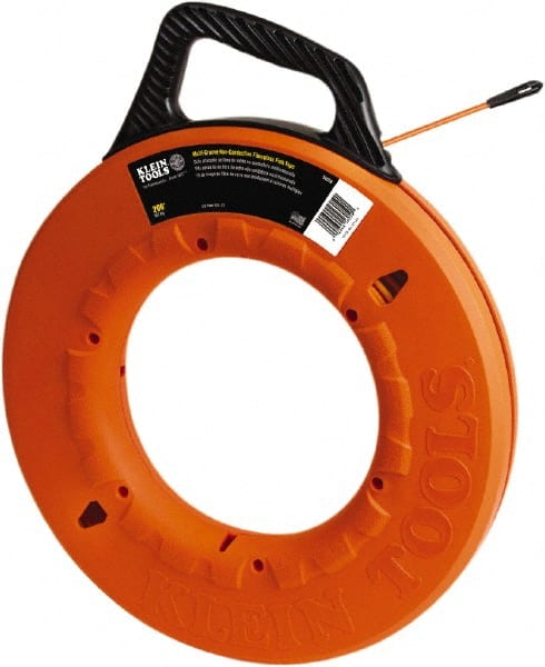 Klein Tools 56059 Fish Tape; Tape Type: Fish Tape ; Material: Fiberglass ; Includes: Winder Case ; PSC Code: 5120 