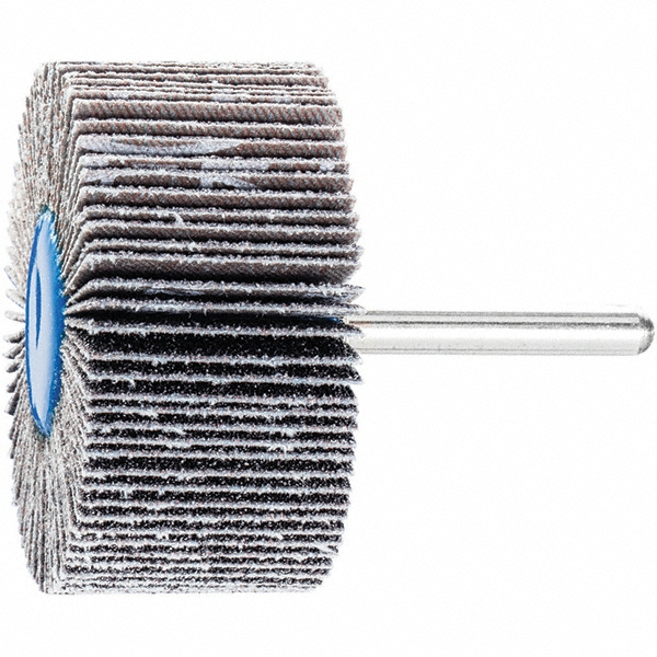 PFERD 2" Diam x 1" Face Width, Silicon Carbide Coated Mounted Flap