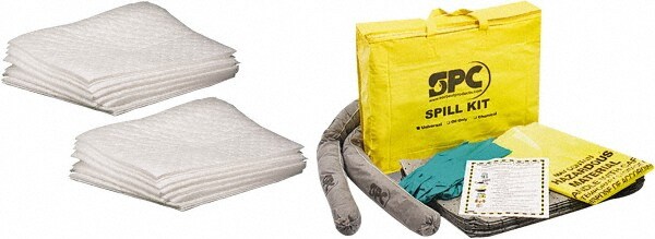 Sorbent Pad: Oil Only Use, 15" Wide, 19" Long, 36 gal