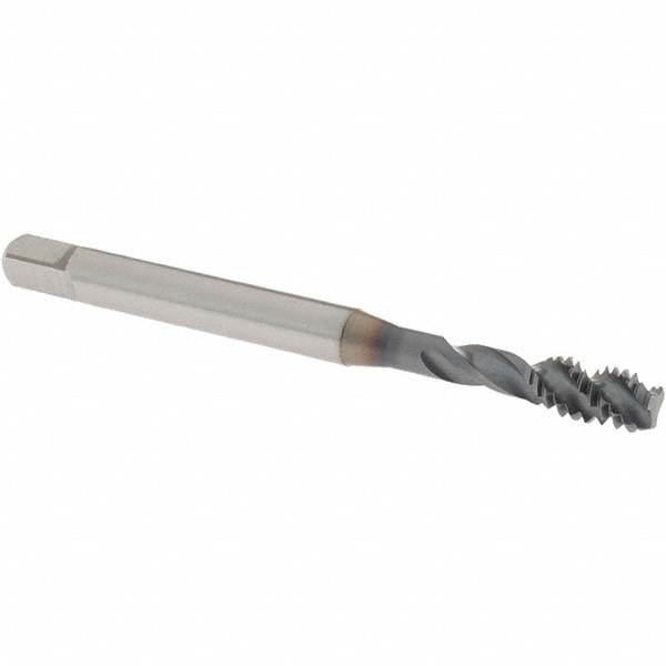 OSG 1650510608 Spiral Flute Tap: 1/4-20, UNC, 3 Flute, Bottoming, 2B Class of Fit, Powdered Metal, V Finish Image