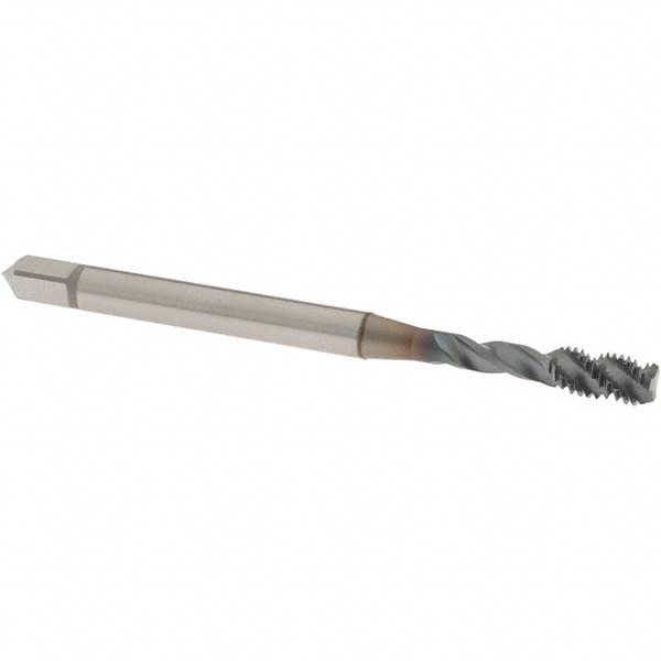 OSG 1650510008 Spiral Flute Tap: #10-32, UNF, 3 Flute, Bottoming, 3B Class of Fit, Powdered Metal, V Finish Image