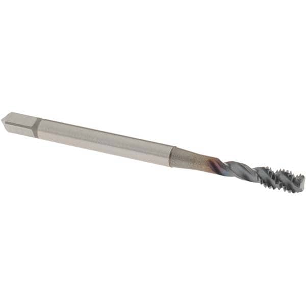 OSG 1650509708 Spiral Flute Tap: #8-32, UNC, 3 Flute, Bottoming, 2B Class of Fit, Powdered Metal, V Finish Image