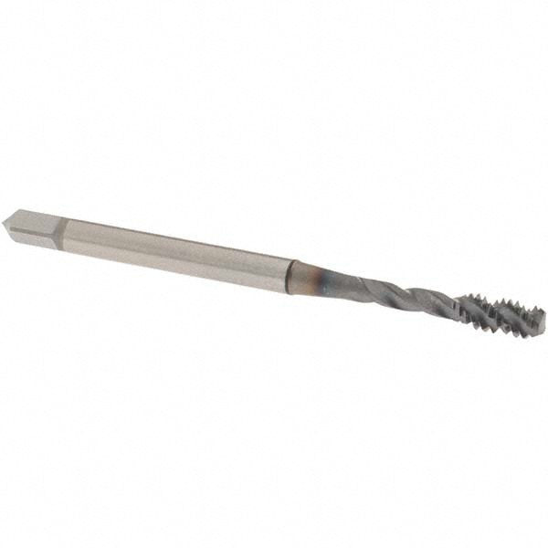 OSG 1650509408 Spiral Flute Tap: #6-32, UNC, 3 Flute, Bottoming, 2B Class of Fit, Powdered Metal, V Finish Image