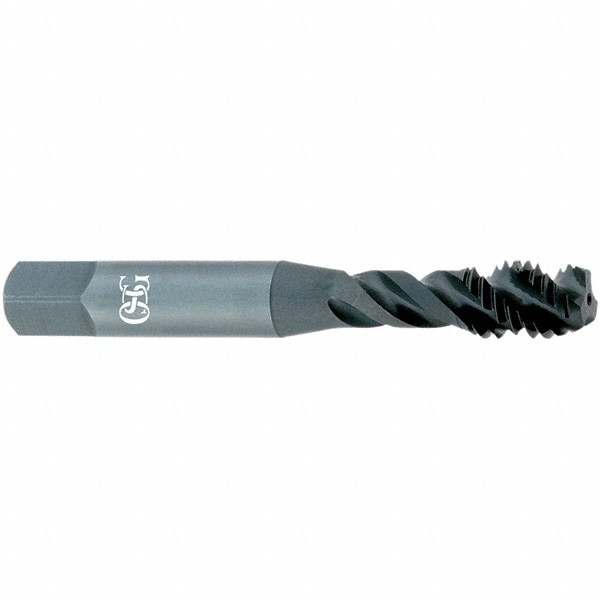 OSG 1732108 Spiral Flute Tap: #5-40, UNC, 3 Flute, Modified Bottoming, 2B & 3B Class of Fit, Vanadium High Speed Steel, TICN Finish Image