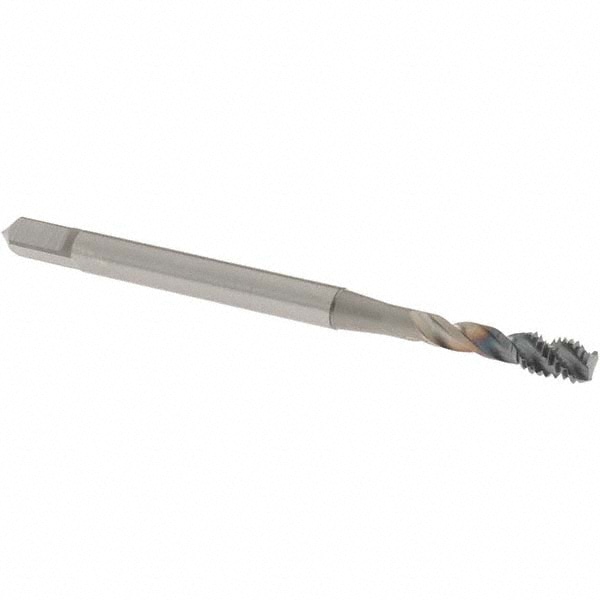 OSG 1650010208 Spiral Flute Tap: M4 x 0.70, Metric Coarse, 3 Flute, Bottoming, 6H Class of Fit, Powdered Metal, V Finish Image