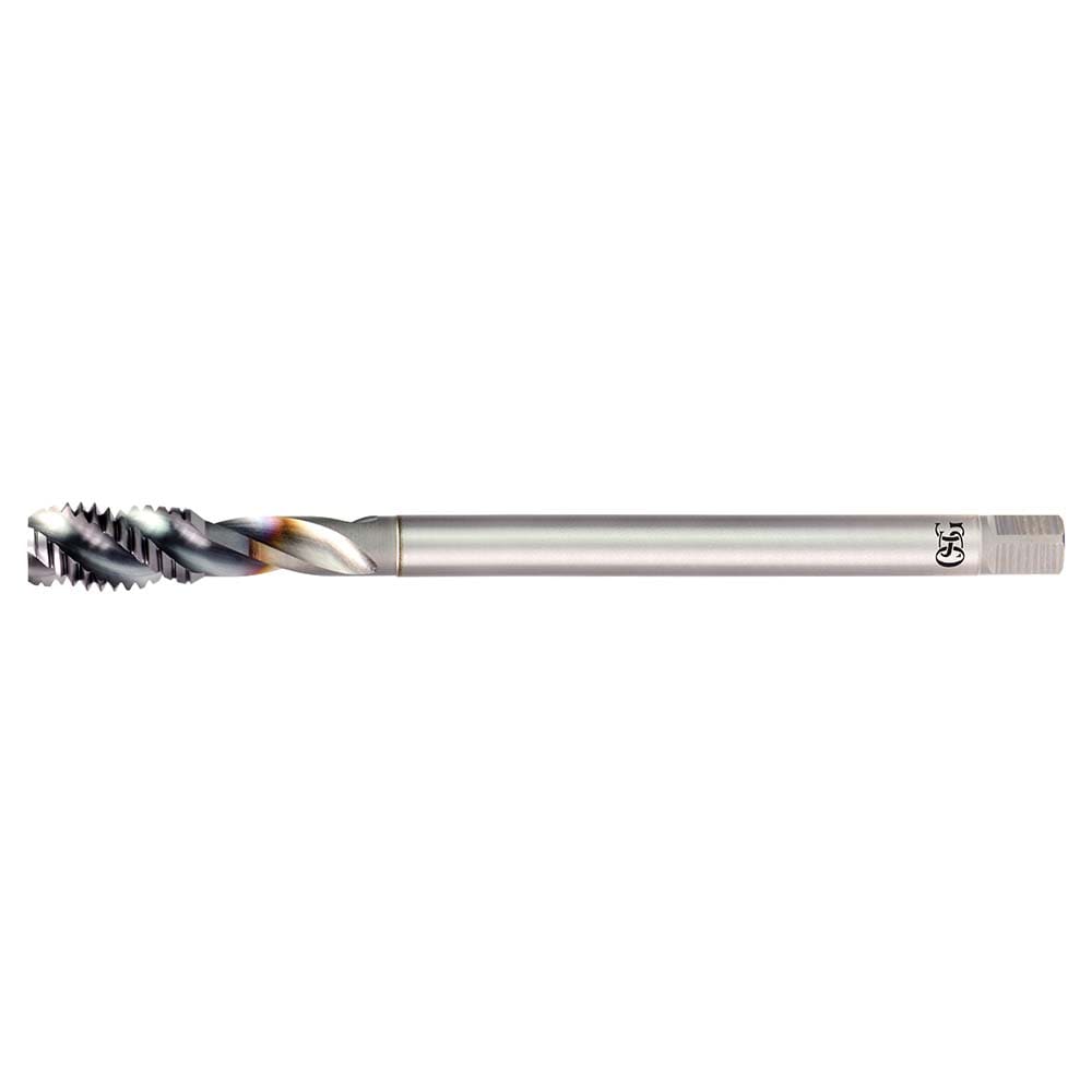 OSG 1652505308 Spiral Flute Tap: #1-8, UNC, 4 Flute, Semi-Bottoming, 2B Class of Fit, Powdered Metal, TICN Finish Image