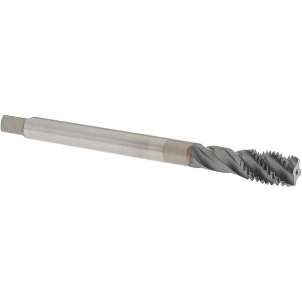 OSG 1652504508 Spiral Flute Tap: 3/4-10, UNC, 4 Flute, Semi-Bottoming, 2B Class of Fit, Powdered Metal, TICN Finish Image