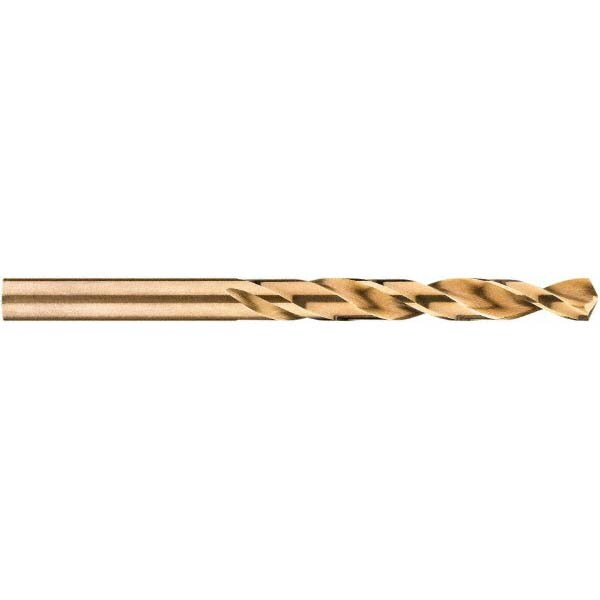 Jobber Length Drill Bit: 0.2969" Dia, 135 °, Cobalt