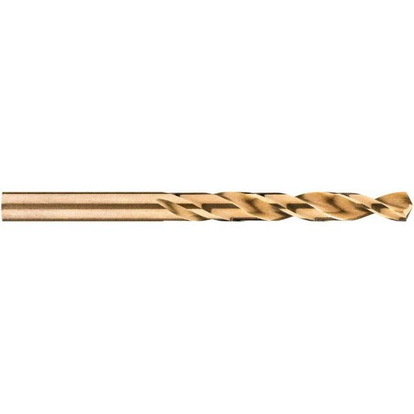 Jobber Length Drill Bit: 0.4375" Dia, 135 °, Cobalt
