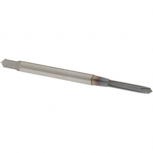 OSG 1651003908 Spiral Point Tap: M2.5 x 0.45, Metric Coarse, 2 Flutes, Plug, 6H, Powdered Metal, V Finish Image