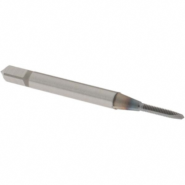 OSG 1651003108 Spiral Point Tap: M1.6 x 0.35, Metric Coarse, 2 Flutes, Plug, 6H, Powdered Metal, V Finish Image