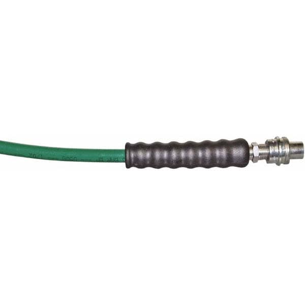 Hydraulic Pump Hose: 1/4" ID, 10' OAL, Thermoplastic