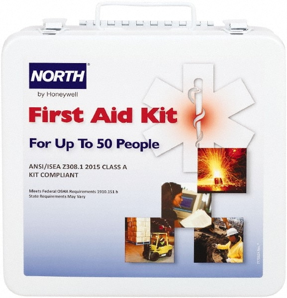 Multipurpose/Auto/Travel First Aid Kit: 196 Pc, for 50 People