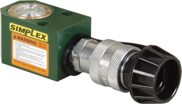 TK Simplex R50 Portable Hydraulic Cylinder: Single Acting, 0.6 cu in Oil Capacity 