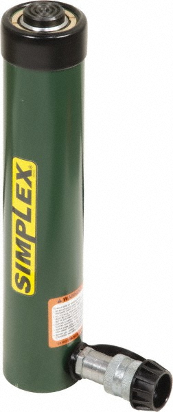 TK Simplex - Portable Hydraulic Cylinder: Single Acting, 31.4 cu in Oil ...