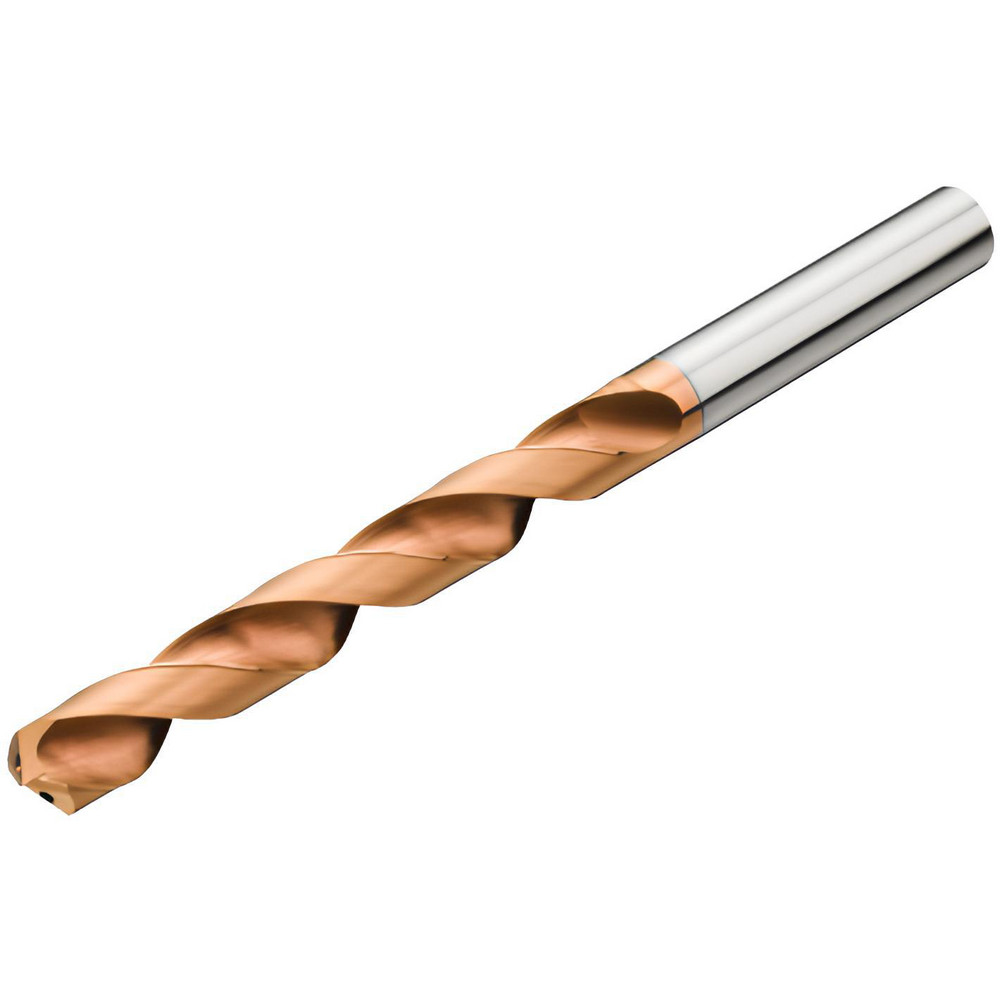 Sandvik Coromant Jobber Drill 27/64" Dia, 140 deg Point, Solid