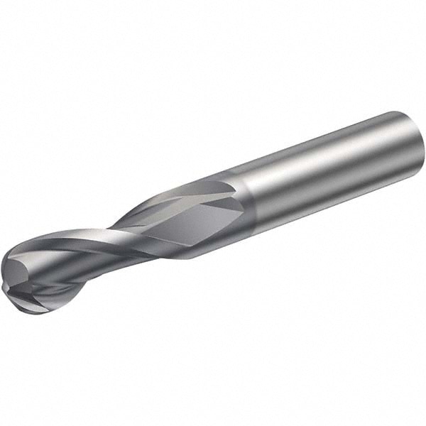 Sandvik Coromant - Ball End Mill: 1.50 Mm Dia, 3.00 Mm LOC, 2 Flute ...