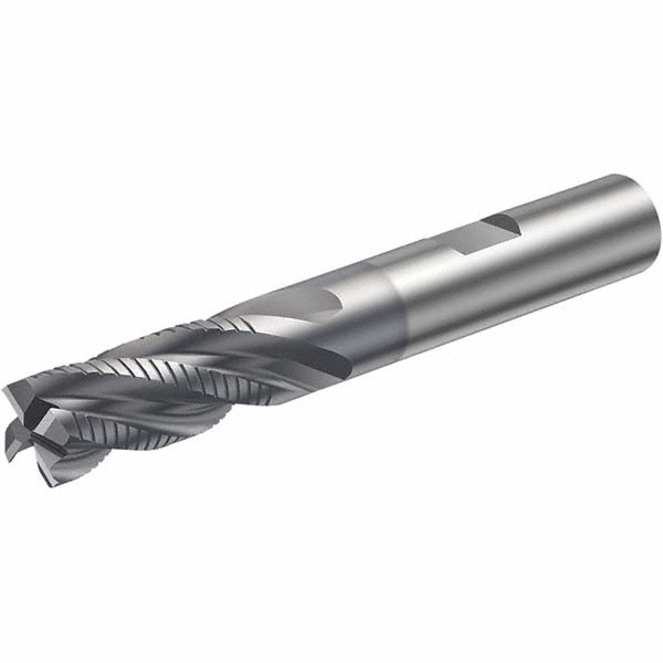 Sandvik Coromant 12mm Diam 4 Flute Solid Carbide 0.0039" Chamfer
