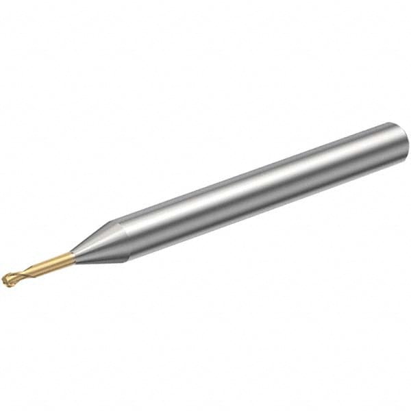 Sandvik Coromant - Ball End Mill: 1.50 Mm Dia, 1.35 Mm LOC, 2 Flute ...