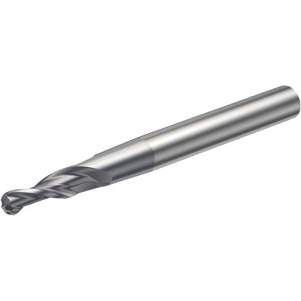 Sandvik Coromant - Ball End Mill: 8.00 Mm Dia, 15.00 Mm LOC, 3 Flute ...