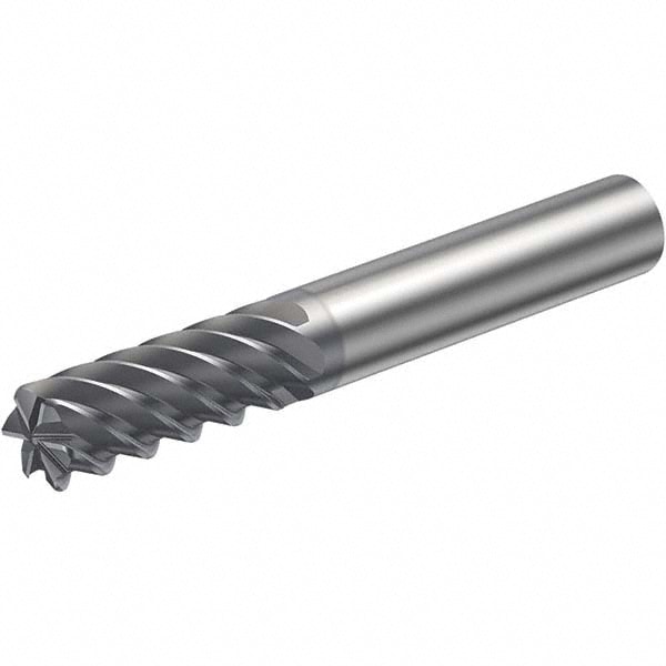 Sandvik Coromant 5742603 Square End Mill: 0.4724 Dia, 1.0236 LOC, 6 Flutes, Solid Carbide 