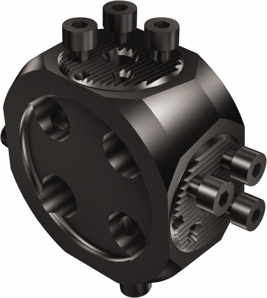 Miniature Turret Tool Holder: 24.5 mm Projection, Coolant Through